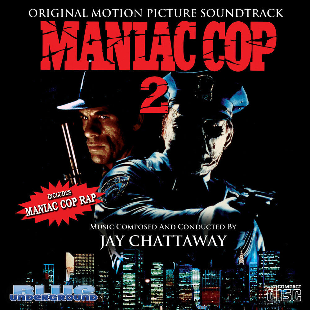 Jay Chattaway - Maniac Cop 2 (Original Motion Picture Soundtrack) Music CD