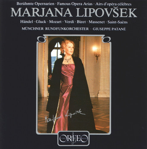 Lipovsek / Handel / Gluck / Mozart / Verdi - Famous Opera Arias Music CD