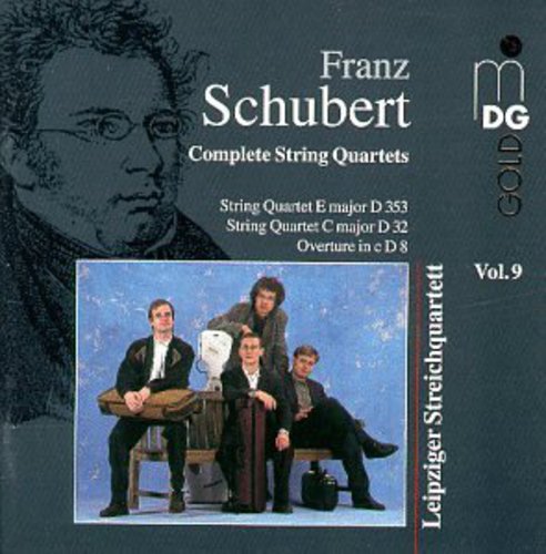 F. SCHUBERT - String Quartets 9 Music CD