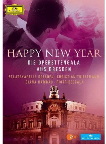 Damrau / Beczala / Thielemann / Staatskapelle Dres - Happy New Year - Blu-ray