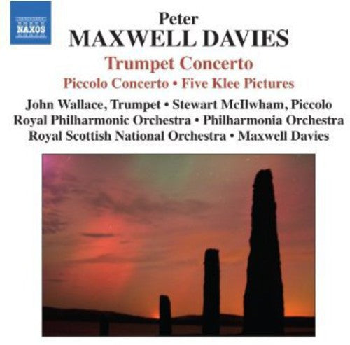 Peter Maxwell Davies - Piccolo Concerto / Trumpet Concerto Music CD
