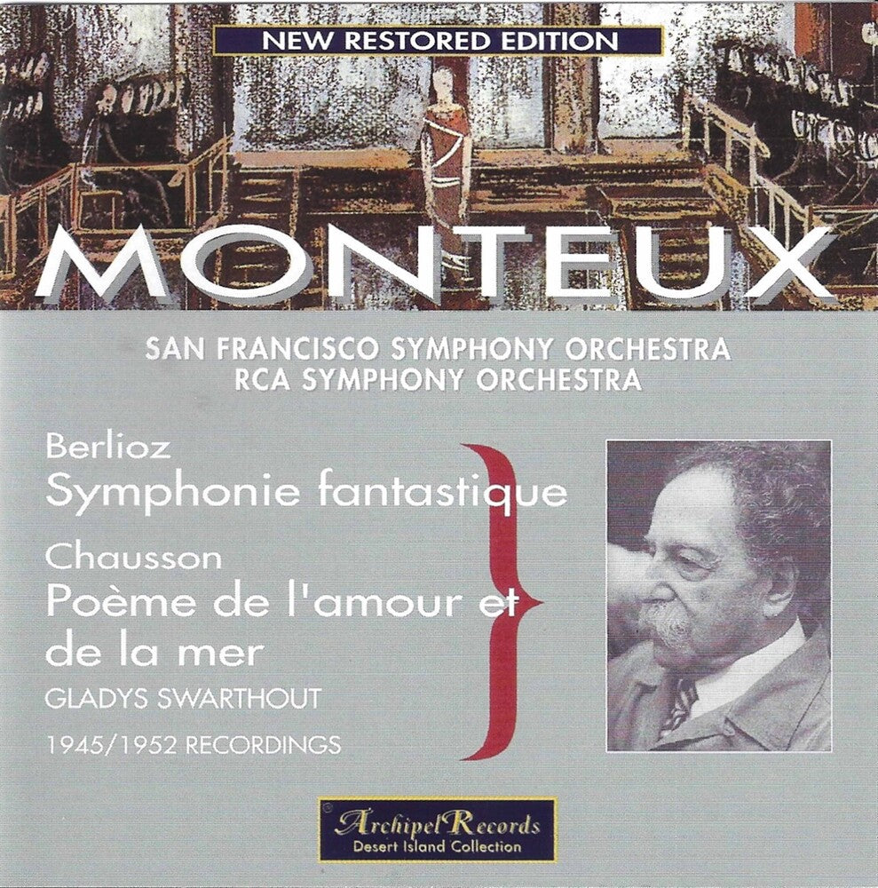 Berlioz / Monteux - Sym Fantastique + Chauss Music CD