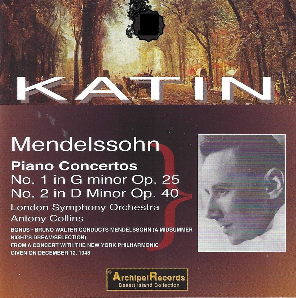 Mendelssohn / Katin - Klavierkonzerte 1 & 2 Music CD