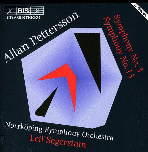 Leif Segerstam - Symphony 3 / Symphony 15 Music CD