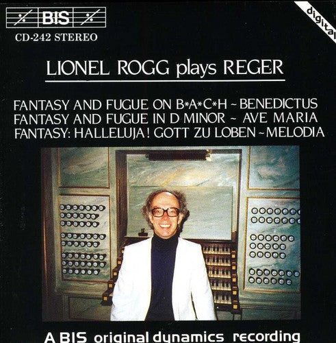 Lionel Rogg - Organ Works Music CD