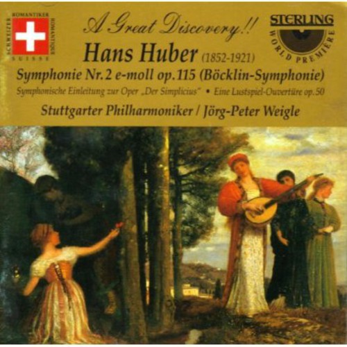 Huber / Stuttgart Phil, Weigle - Symphony #2 Music CD