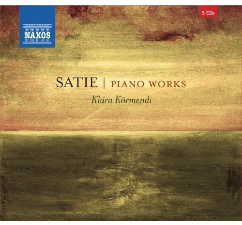 Satie / Klara Kormendi - Piano Works Music CD