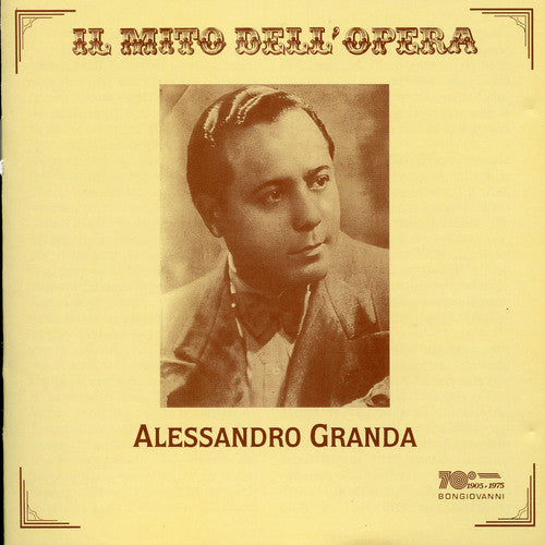 Alessandro Granda - Tenor Arias: Rigoletto, Traviata, Et Al Music CD