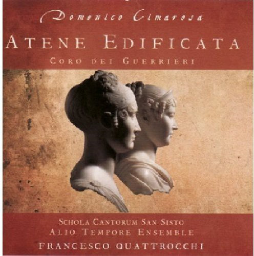 Franceso Quattrocchi - Atene Edificata Cantata a Quattro Voci Music CD