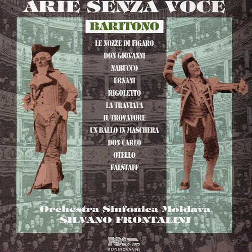 Frontalini / Moldava Symphony Orchestra - Arias Without a Voice Music CD