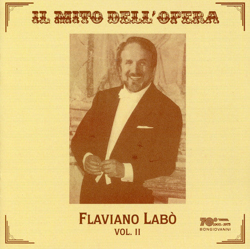 Flaviano Labo - Il Mito Dell'opera Music CD