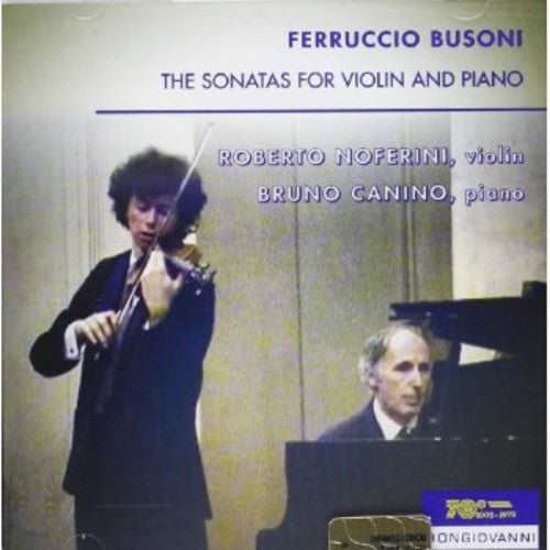 Busoni / Noferini / Canino - Violin Sonatas Music CD