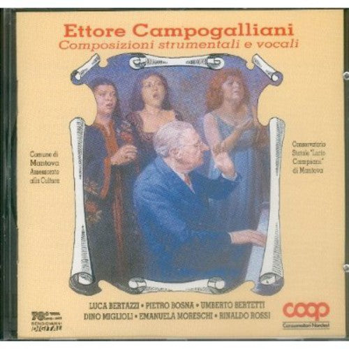 Campogalliani / Bertazzi / Bertetti - Trio Per Violino / Violoncello E Piano Music CD
