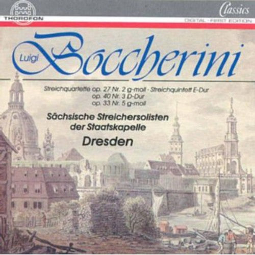 Bocherini / Sachsische Streichsolisten - String Quartets Music CD