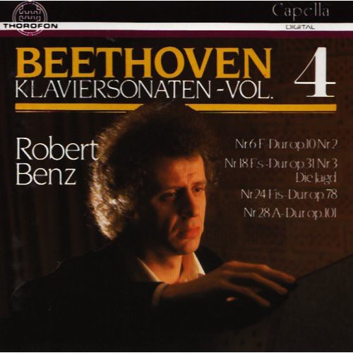 Robert Benz - Klaviersonaten 4 Music CD