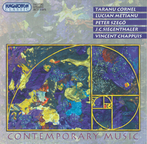 Szego / Cornel Taranu - Contemporary Music Music CD