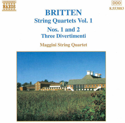 Maggini Quartet - String Quartet 1 D Maj / String Quartet 2 C Maj Music CD