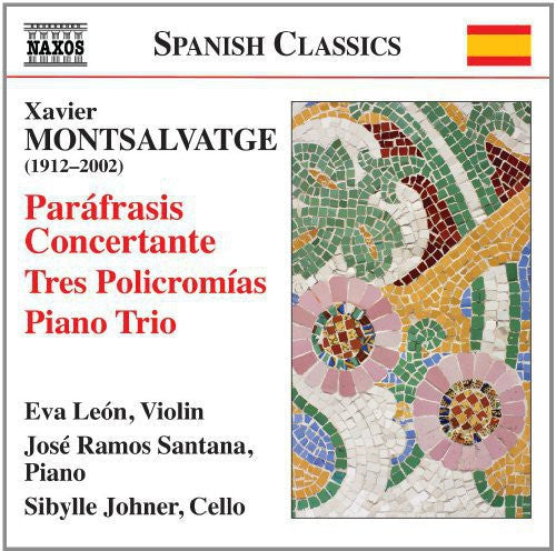 Montsalvatge - Comp Works for Violin & Piano Music CD