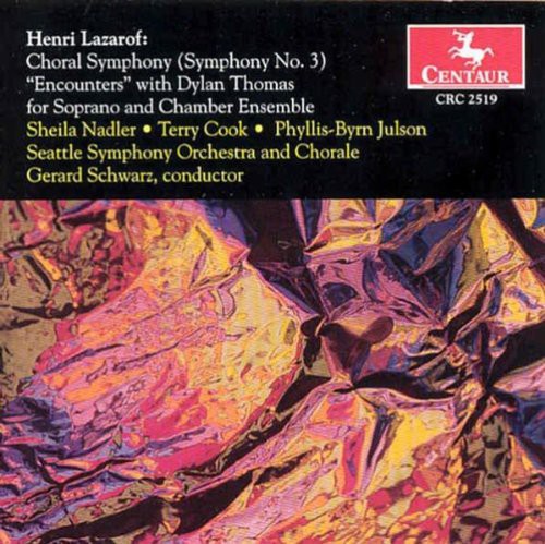 Gerard Schwarz - Choral Symphony (Symphony 3) Music CD