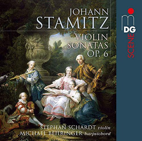 Stamitz / Schardt / Behringer - Sonatas Op. 6 Music CD
