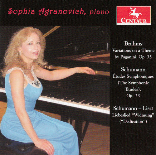 Brahms / Schumann / Agranovich - Works for Pno Music CD