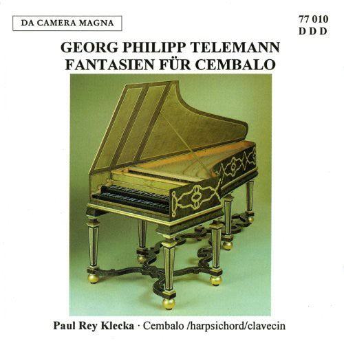 Telemann / Klecka - Fantasias for Cembalo Music CD