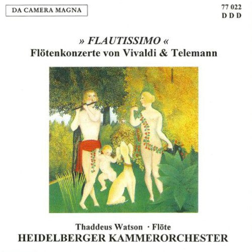 Telemann / Vivaldi - Flute Concerts Music CD