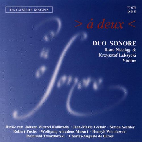 Kalliwoda / Leclair / Sechter - Deux Music CD