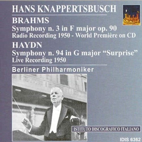 Brahms / Haydn - Sym 3 Music CD
