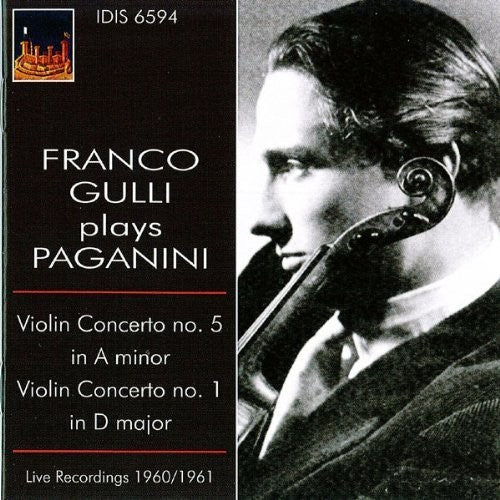 Franco Gulli - Franco Gulli Plays Paganini Music CD