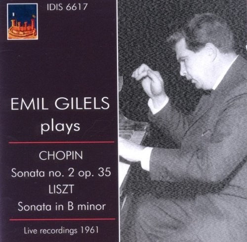 Emil Gilels - Pno Son 2 Music CD