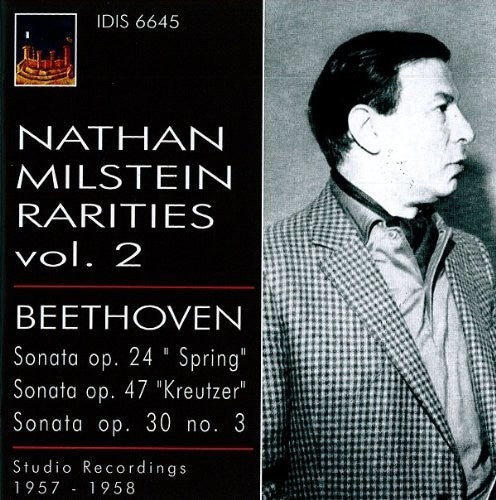 NATHAN MILSTEIN - Nathan Milstein Rarities Music CD