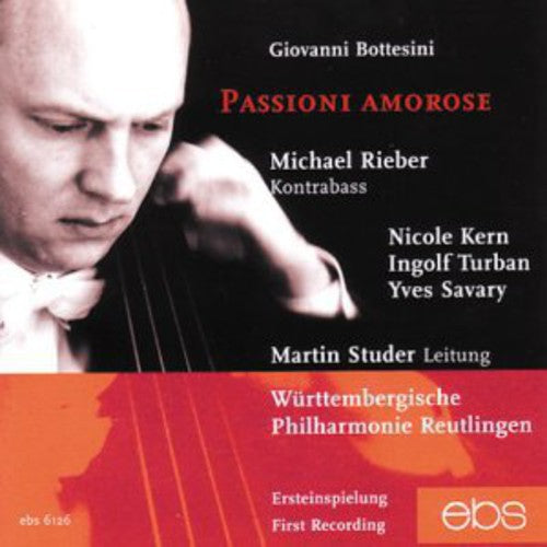 Bottesini / Rieber / Studer / Wurttemberg Phil - Passioni Amorose Music CD