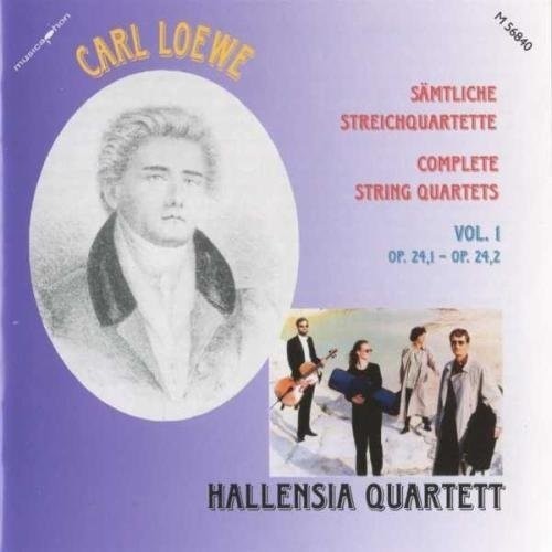Loewe / Hallensia Quartett - Complete String Quartets 1 Music CD