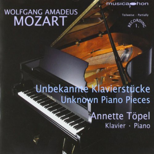 Annette Topel - Unknown Piano Pieces Music CD
