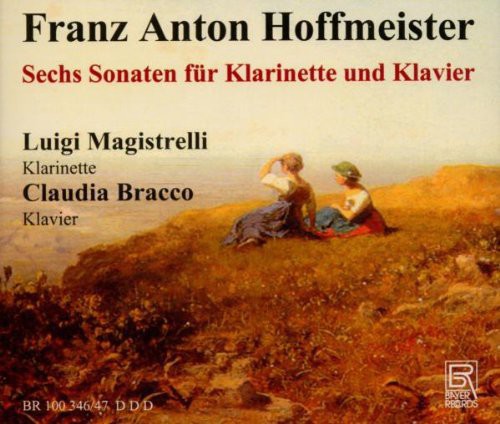 Hoffmeister / Magistrelli / Bracco - Six Sons for Clarinet Music CD