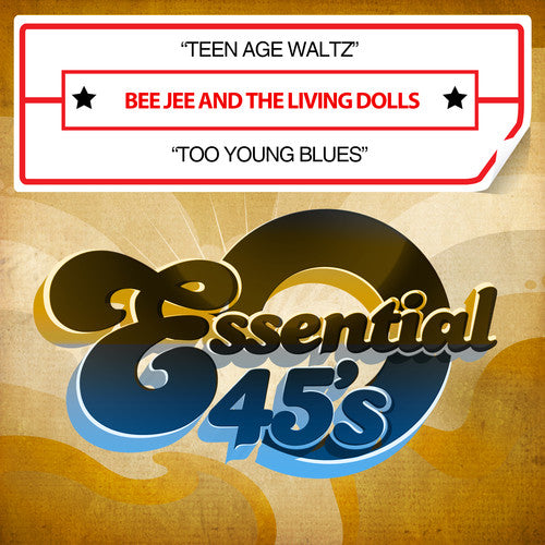 Bee Jee & Living Dolls - Teen Age Waltz / Too Young Blues Music CD