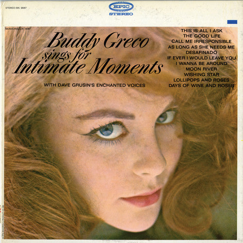 Buddy Greco - Sings for Intimate Moments Music CD