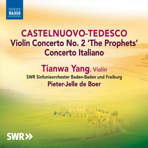 Castelnuovo-Tedesco / Yang / Boer - Violin Cons Music CD