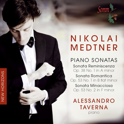 Medtner / Alessandro Taverna - Piano Sonatas Music CD