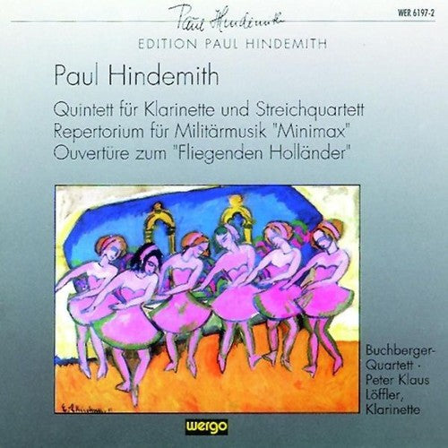 Hindemith / Loffler / Buchberg Quartet - Clarinet Quintet Music CD