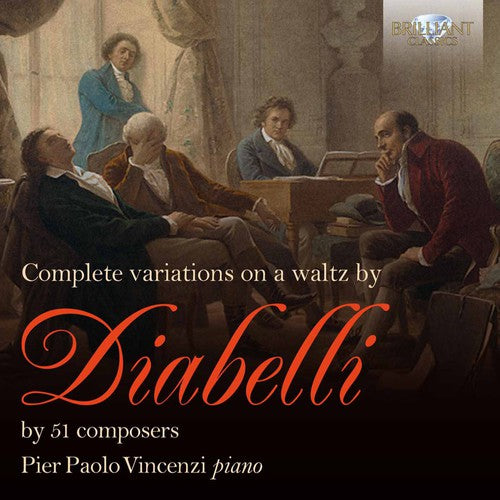 Pier Vincenzi Paolo - Complete Variations on a Waltz By Diabelli Music CD
