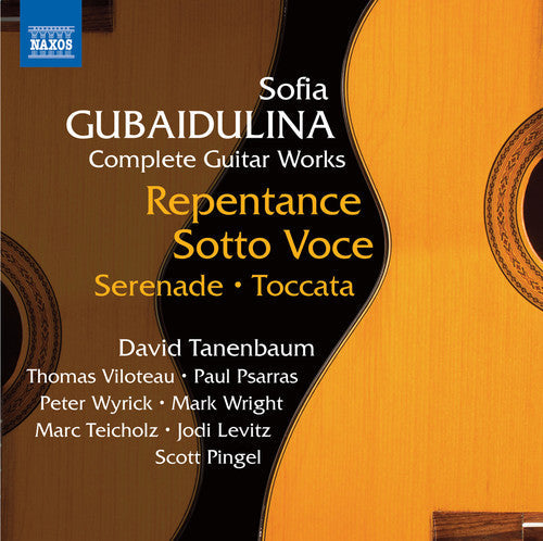 Gubaidulina / Tanenbaum / Viloteau / Psarras - Complete Works for Guitar Music CD