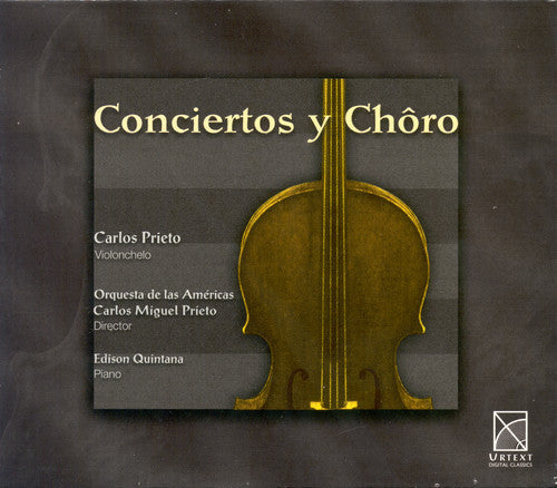 Carlos Prieto - Conciertos y Choros Music CD