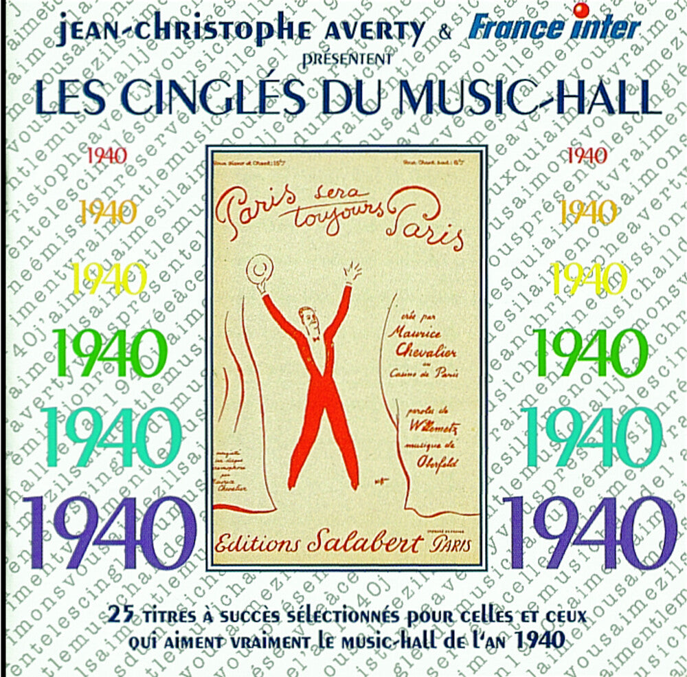 Various Artists - 1940 Les Cingles Du Music Hall Music CD