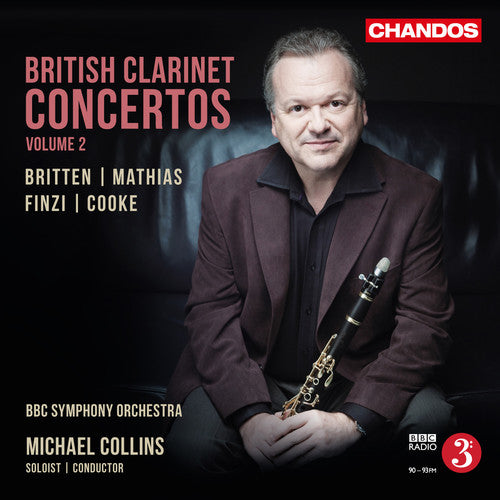 Benjamin Britten / Cooke,Arnold / Collins,Michael - British Clarinet Concertos 2 Music CD