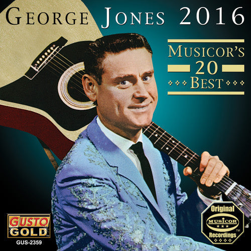 George Jones - 2016: Musicor's 20 Best Music CD