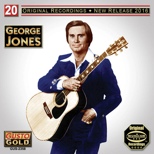 George Jones - 20 Original Recordings Music CD
