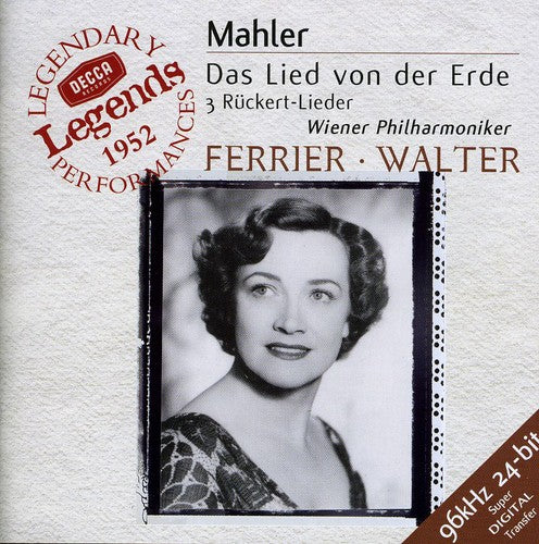 KATHLEEN FERRIER - Das Lied Von Der Erde Music CD
