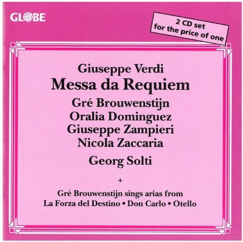 Verdi / Brouwenstijn / Chorus Of The Wdr - Messa Da Requiem, Arias Music CD